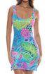 Luli Fama Seaglass Fantasy Bodycon Tank Mini Dress